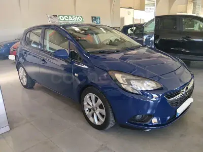 Usado Opel Corsa Selective 90 CV (66 kW) 2018 Azul Utilitario
