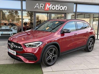 Usado Mercedes GLA200 150 CV (110 kW) 2022 Granate SUV