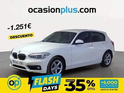Usado BMW 118 150 CV (110 kW) 2017 Blanco Utilitario