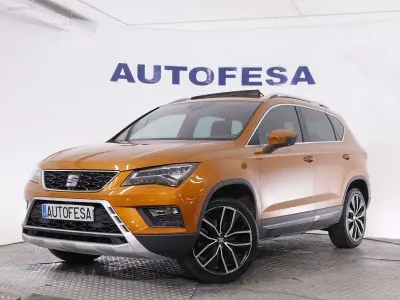 Usado Seat Ateca 4Drive 190 CV (139 kW) 2017 Naranja SUV