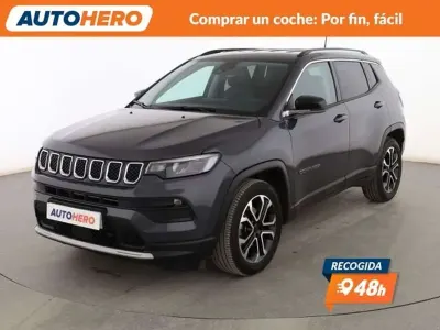 Usado Jeep Compass Limited 131 CV (96 kW) 2021 Gris SUV