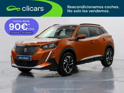 Usado Peugeot 2008 Allure 130 CV (95 kW) 2020 Naranja SUV