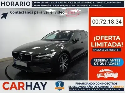 Usado Volvo V60 Momentum 197 CV (144 kW) 2022 Gris Familiar