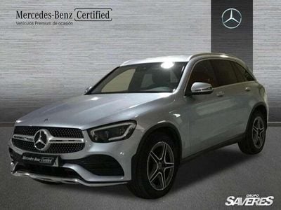 Gris / plata Usado 2021 Mercedes GLC200 AMG line SUV | 42.900 € (Caro)
