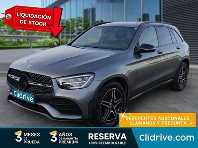 Usado Mercedes GLC220 170 CV (125 kW) 2020 Gris SUV
