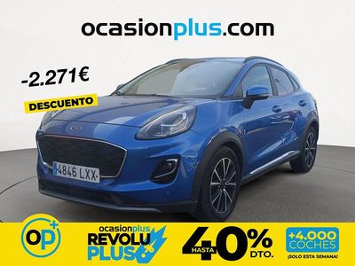 Usado Ford Puma Titanium 125 CV (91 kW) 2022 Azul SUV