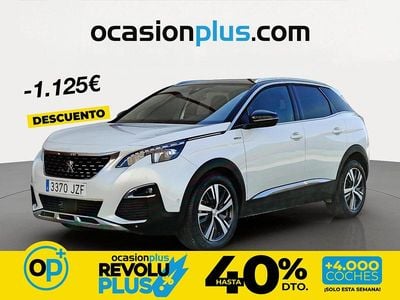 Usado Peugeot 3008 GT-line 150 CV (110 kW) 2017 Blanco SUV