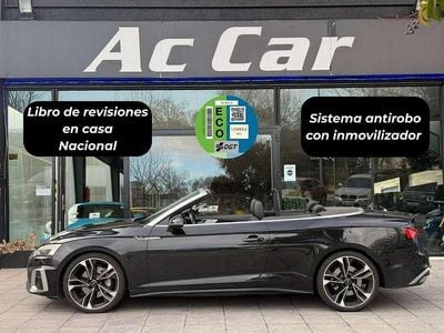 Usado Audi A5 Cabriolet S-Line 245 CV (180 kW) 2020 Negro Descapotable