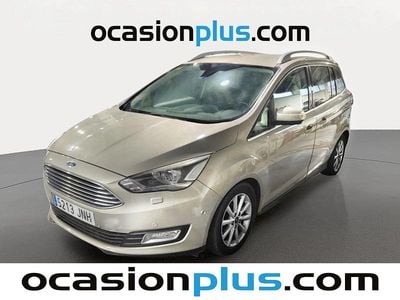 Gris Usado 2016 Ford Grand C-Max Titanium Monovolumen | 13.658 € (Un poco caro)