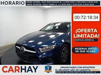 Usado Mercedes A180 Business 137 CV (100 kW) 2021 Azul Berlina