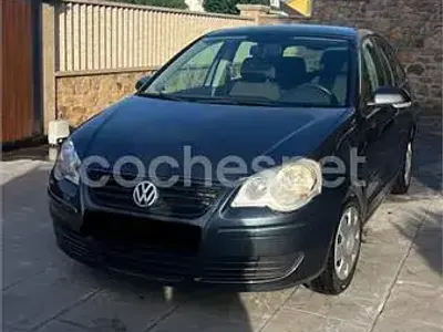Usado VW Polo Trendline 75 CV (55 kW) 2005 Azul Utilitario