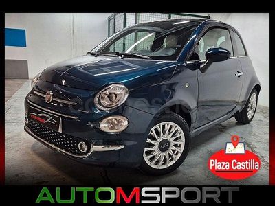 Azul Usado 2020 Fiat 500 Lounge Berlina | 8990 € (Buen precio)