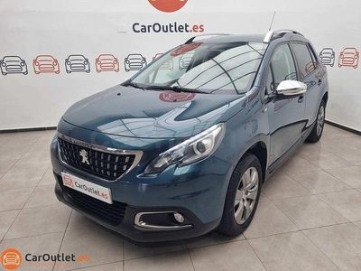 Usado Peugeot 2008 Style 110 CV (80 kW) 2017 Azul SUV