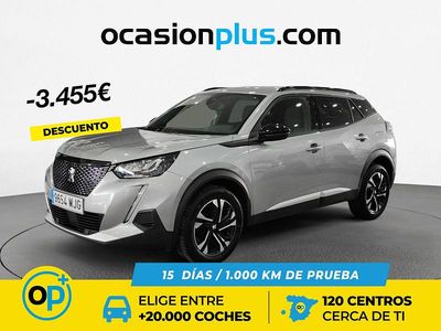 Gris / plata Usado 2023 Peugeot 2008 Allure SUV | 14.990 € (Precio justo)