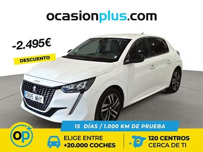 Usado Peugeot 208 Allure 100 CV (73 kW) 2023 Blanco Utilitario