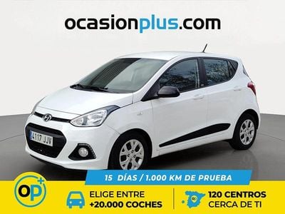Usado Hyundai i10 Blackline 87 CV (63 kW) 2015 Blanco Utilitario