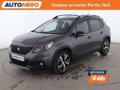 Usado Peugeot 2008 GT-line 102 CV (75 kW) 2019 Gris SUV