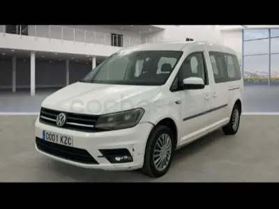 Usado VW Caddy 102 CV (75 kW) 2020 Blanco Monovolumen