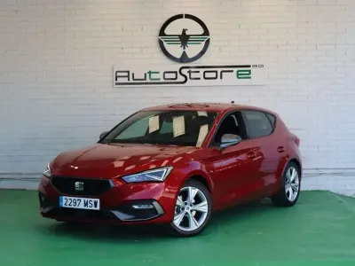 Usado Seat Leon FR 150 CV (110 kW) 2024 Rojo Utilitario