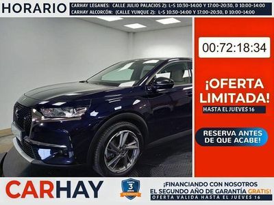 Usado DS Automobiles DS7 Crossback Bastille Plus 225 CV (165 kW) 2021 Azul SUV