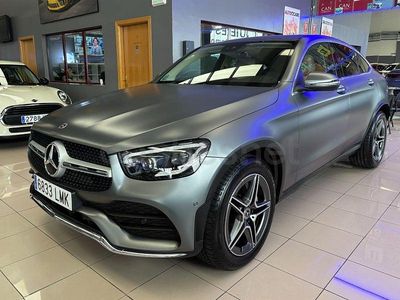 Usado Mercedes GLC220 194 CV (142 kW) 2021 Gris / plata Coupe