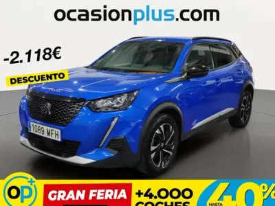 Usado Peugeot 2008 Allure 101 CV (74 kW) 2023 Azul SUV