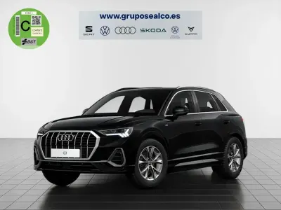 Usado Audi Q3 S-Line 150 CV (110 kW) 2022 Negro SUV