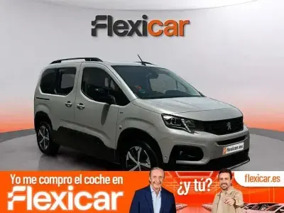 Usado Peugeot Rifter GT 130 CV (95 kW) 2021 Beige Monovolumen