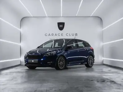 Usado Ford Focus ST-Line 125 CV (91 kW) 2017 Azul Utilitario