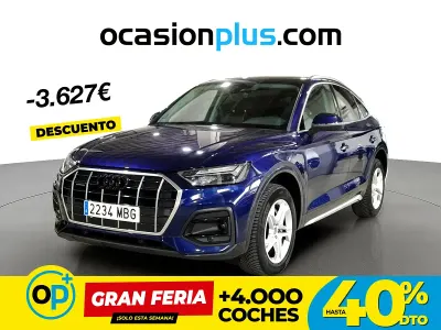 Usado Audi Q5 Advanced Plus 204 CV (150 kW) 2022 Azul SUV
