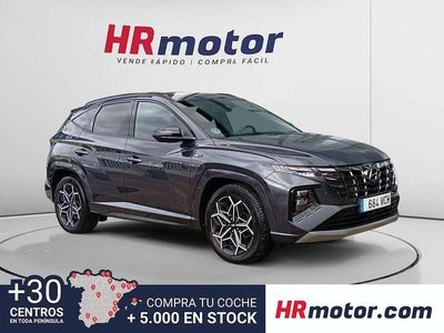 Usado Hyundai Tucson N Line 150 CV (110 kW) 2022 Gris SUV