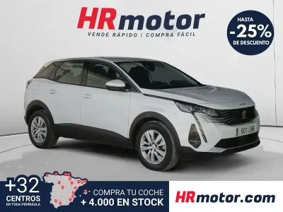 Usado Peugeot 3008 Active 130 CV (95 kW) 2021 Blanco SUV