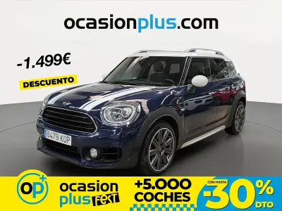 Usado Mini Cooper Countryman 136 HP (100 kW) 2017 Azul SUV