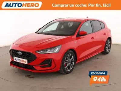 Usado Ford Focus ST-Line 125 CV (91 kW) 2024 Rojo Berlina