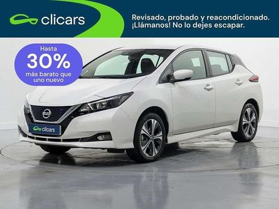 Usado Nissan Leaf Acenta 160 kW (218 CV) 2021 Blanco Utilitario