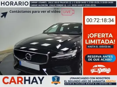 Usado Volvo V60 Business Edition 394 CV (289 kW) 2019 Negro Familiar