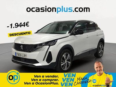 Usado Peugeot 3008 Allure 130 CV (95 kW) 2021 Blanco SUV