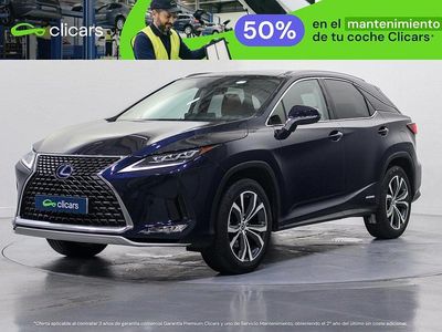 Usado Lexus RX450h Executive Line 313 CV (230 kW) 2021 Azul SUV