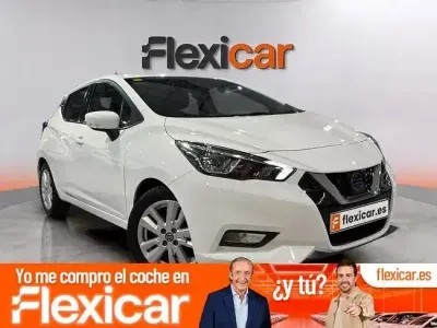 Usado Nissan Micra N-TEC 100 CV (73 kW) 2020 Blanco Utilitario
