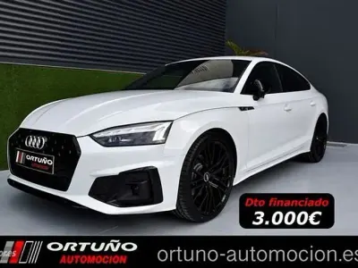Usado Audi A5 S-Line 163 CV (119 kW) 2021 Blanco Coupe