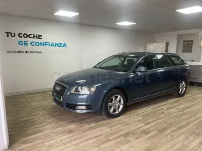 Usado Audi A6 Sport 136 CV (100 kW) 2010 Azul Familiar