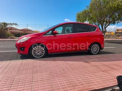 Usado Ford C-MAX Titanium 140 CV (102 kW) 2012 Rojo Monovolumen