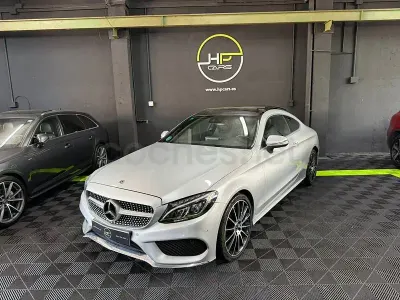 Usado Mercedes C220 194 CV (142 kW) 2018 Gris / plata Coupe