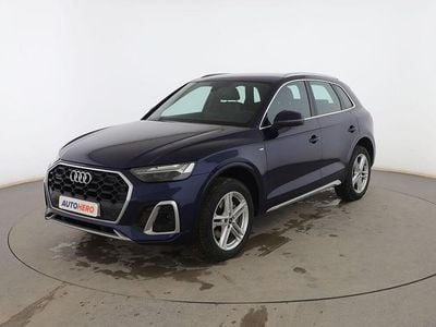 Usado Audi Q5 S-Line 204 CV (150 kW) 2021 Azul SUV