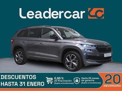 Gris Usado 2023 Skoda Kodiaq SportLine SUV | 32.490 € (Precio justo)