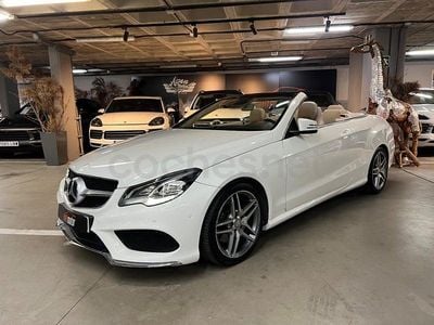 Usado Mercedes E200 184 CV (135 kW) 2016 Blanco Descapotable