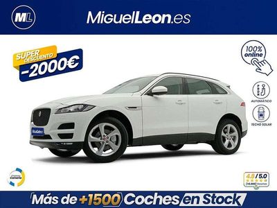 Blanco Usado 2019 Jaguar F-Pace Portfolio SUV | 22.985 € (Precio justo)