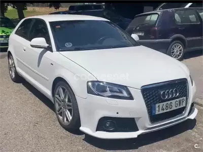 Usado Audi A3 Ambition 140 CV (102 kW) 2010 Blanco Utilitario
