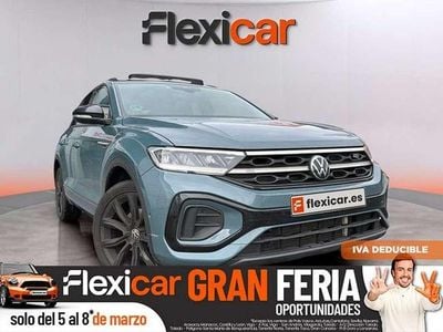 Usado VW T-Roc R-line 150 CV (110 kW) 2022 Verde SUV