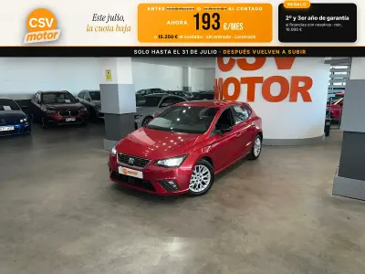 Usado Seat Ibiza FR 116 CV (85 kW) 2024 Rojo Utilitario